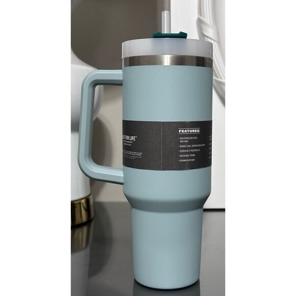 Stanley Adventure‎ Quencher 40oz Tumbler- SEAFOAM - Picture 2 of 4